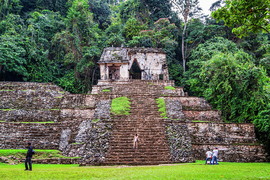 Palenque Mayan Temple Photograph by Tatiana Travelways