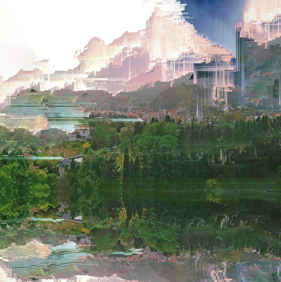 Palermo afternoon rain Digital Art by Jenny Filipetti Palermo afternoon rain Digital Art by Jenny Filipetti