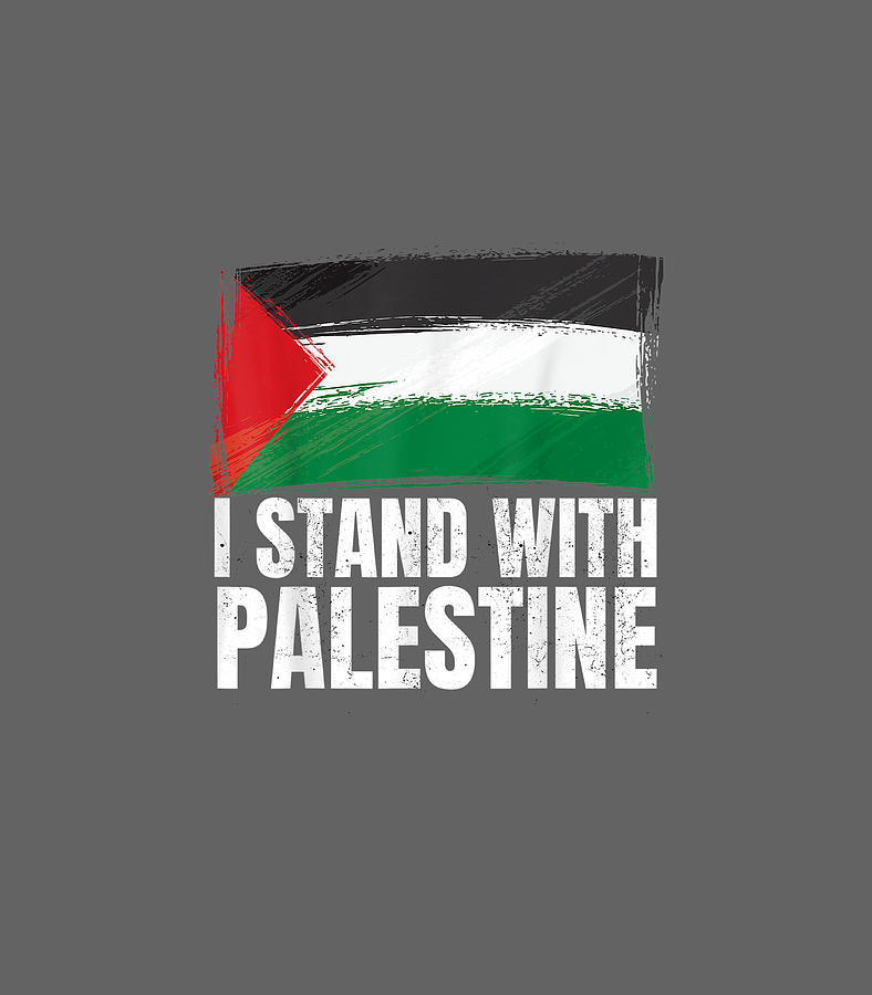 Palestine Flag I Love Palestine Digital Art by Witold Aleya - Pixels