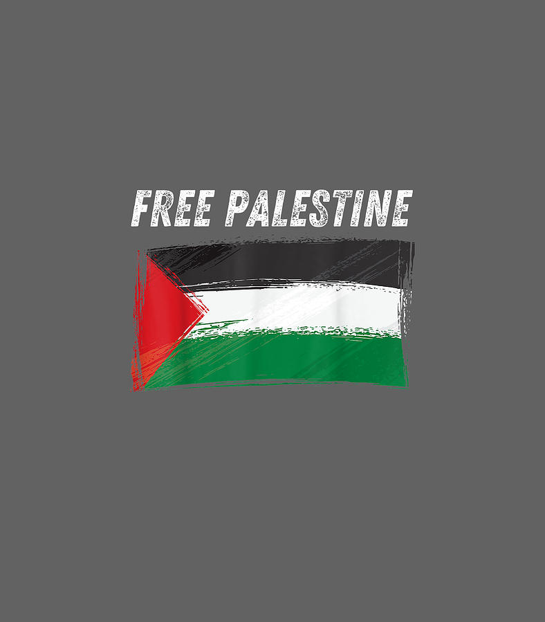 Palestine Flag Palestinians Falg Digital Art by Witold Aleya | Fine Art ...