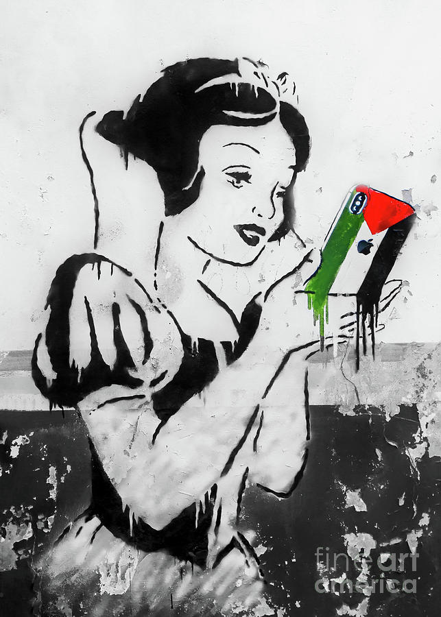 Palestinian Flag on Phone Case Photograph by Munir Alawi