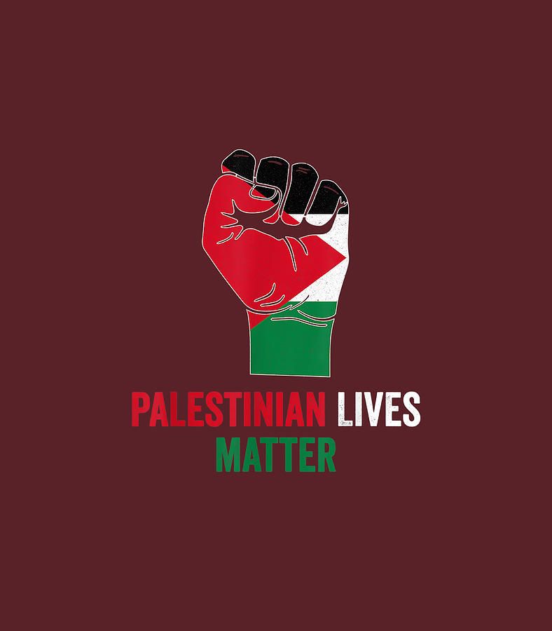 Palestinian Lives Matter Palestine Flag Digital Art by Tsering Rubi - Pixels