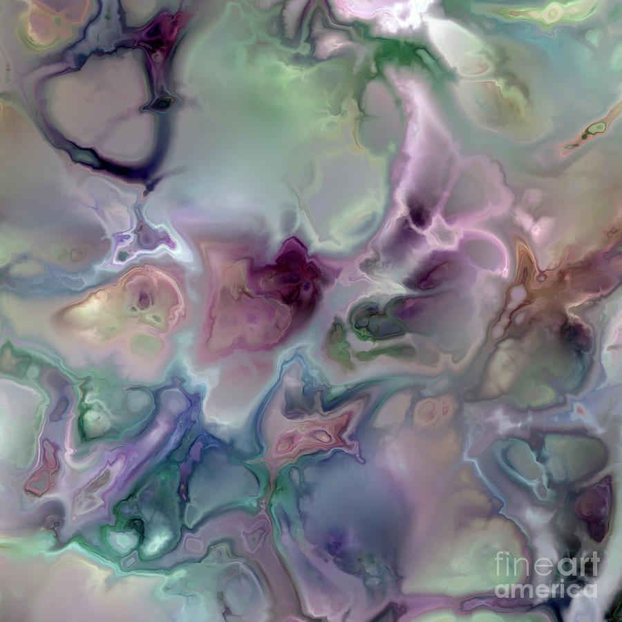 Abstract Digital Art - Palette Dreams 1 by Richard Maier