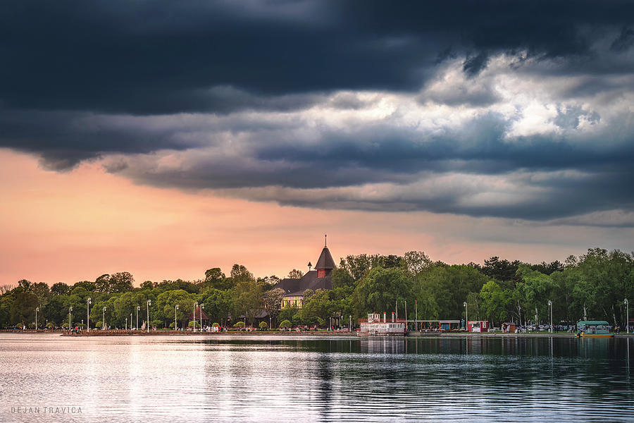 Palic lake and Great Park under the cloudy sky Photograph by Dejan Travica Palic lake and Great Park under the cloudy sky Photograph by Dejan Travica