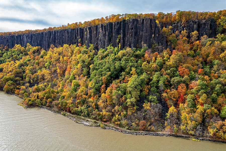 Palisade Cliffs in Autumn 2 Photograph by Kevin Suttlehan