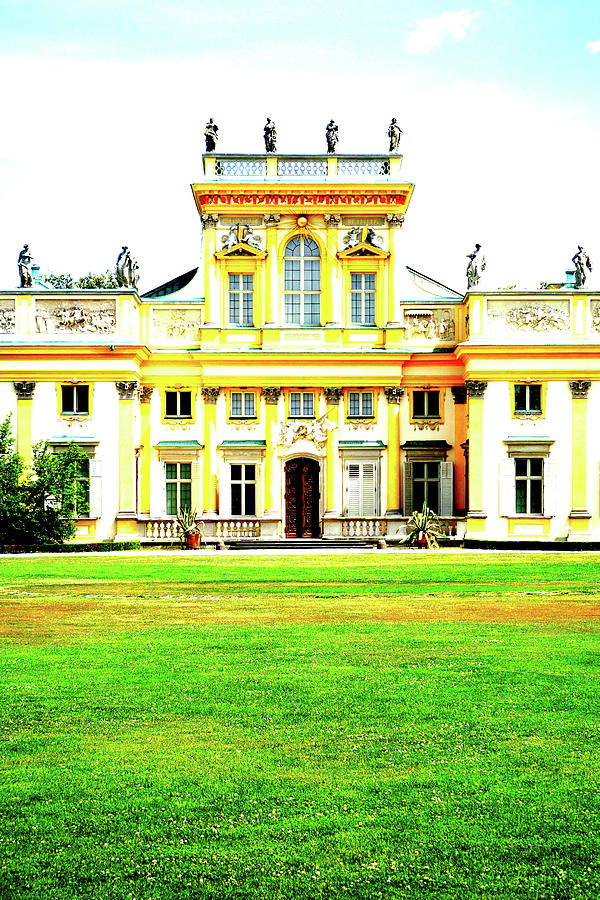 Pallace In Wilanow In Warsaw, Poland Photograph by John Siest