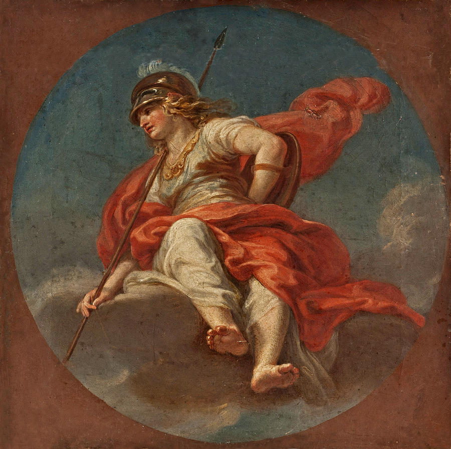 athena greek painting