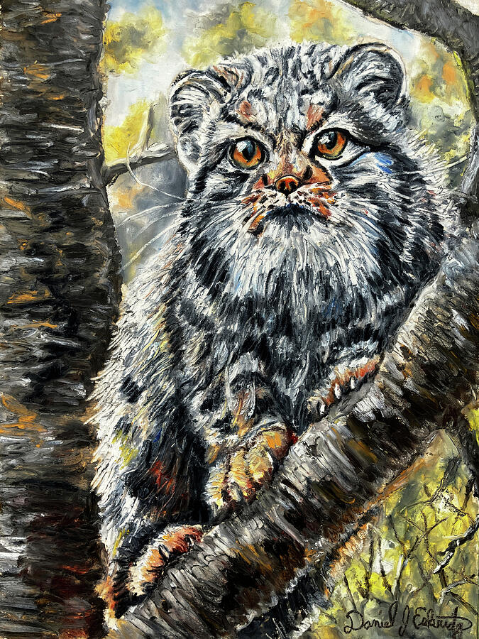 Pallas Cat Pastel by Daniel Eskridge Pallas Cat Pastel by Daniel Eskridge