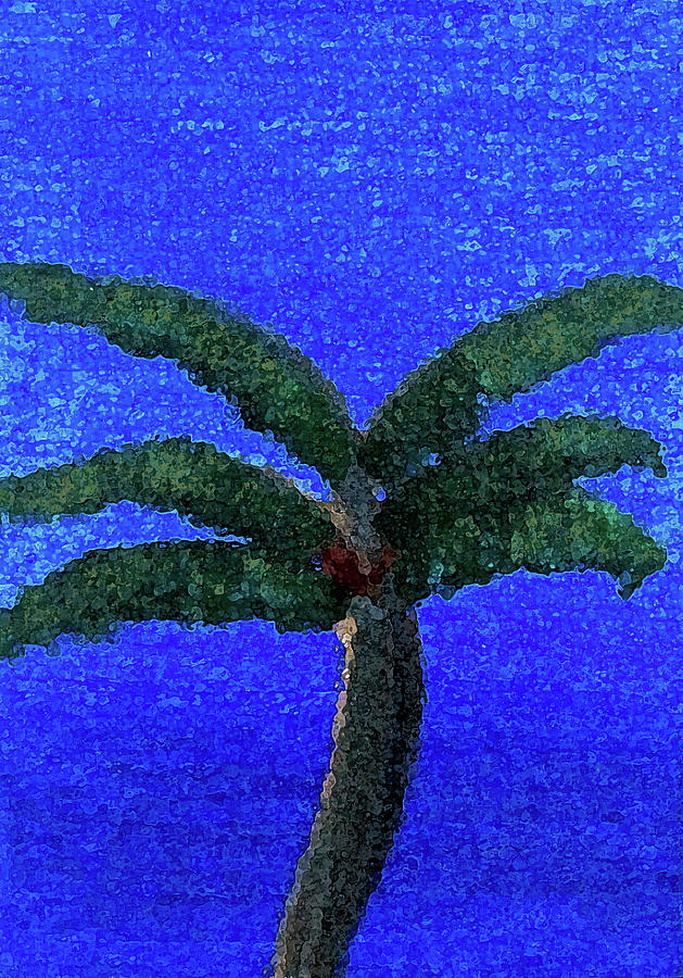 Palm 1228 Painting by Corinne Carroll