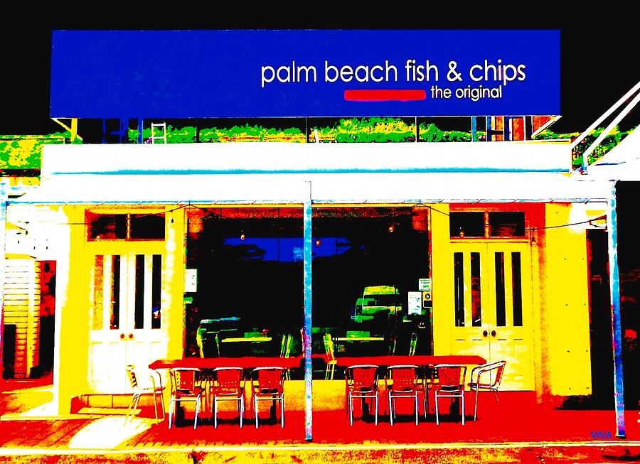 Palm Beach Fish and Chips   Pub Photograph by VIVA Anderson