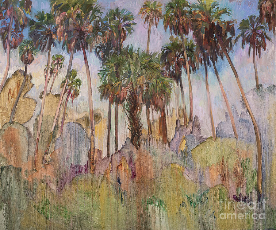 Palm Court Painting by Blair Updike | Fine Art America