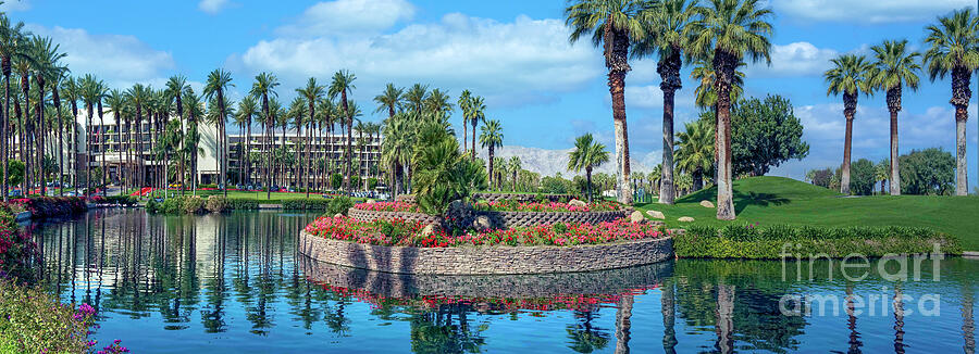  Palm Desert  Panorama Photograph by David Zanzinger