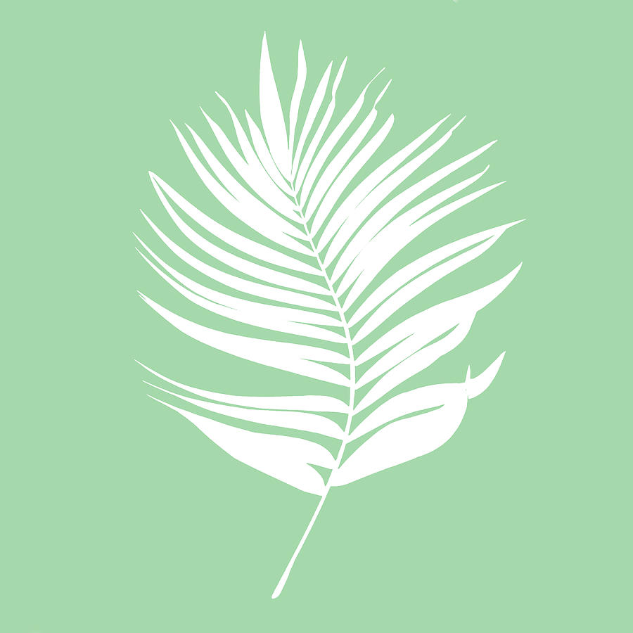 Palm leaf Design 161 Digital Art by Lucie Dumas