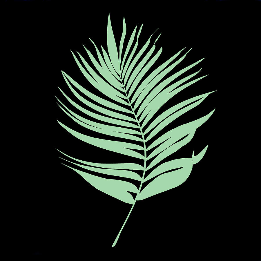 Palm Leaf Design 162 Digital Art by Lucie Dumas