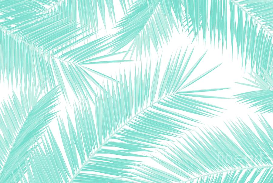 Palm Leaves Jungle Finesse #2 #tropical #wall #art Mixed Media by ...