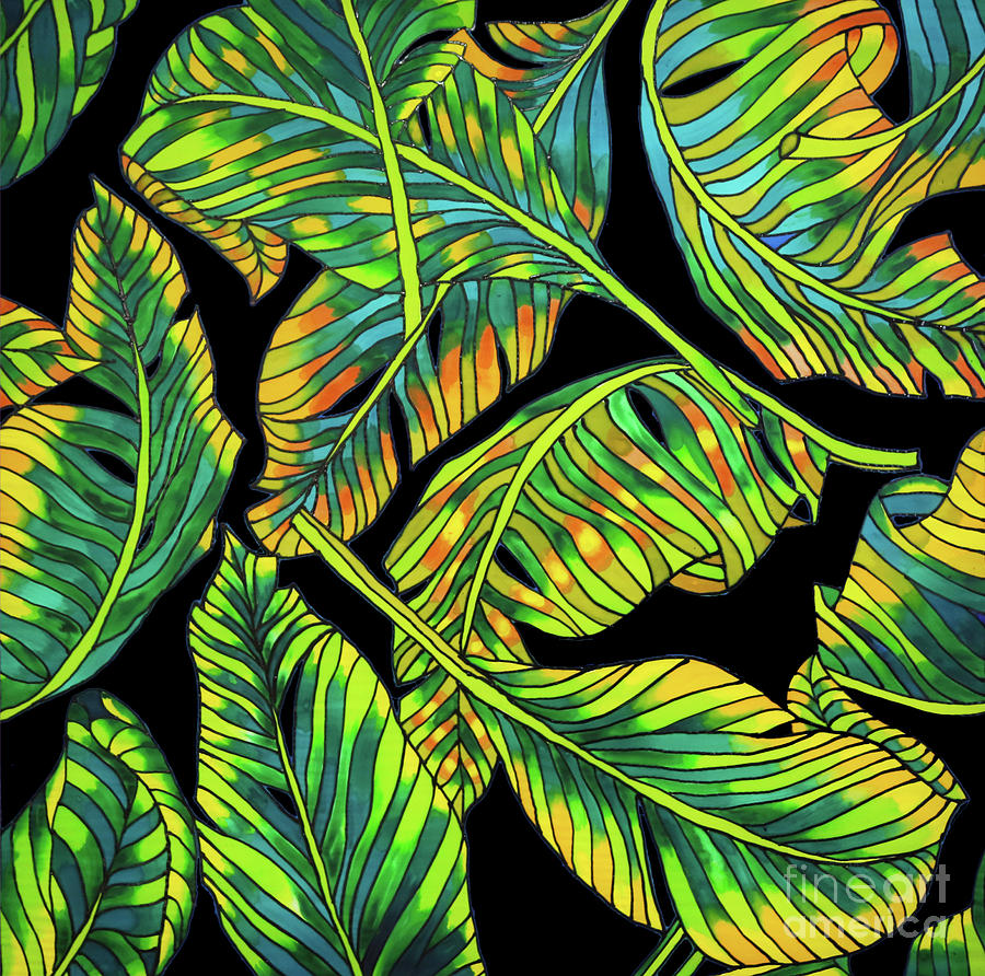 Palm Leaves Painting