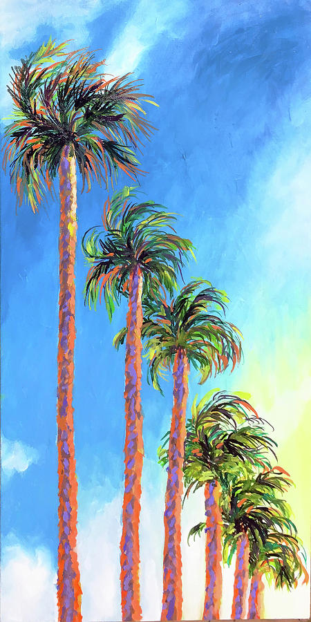Palm Promenade Painting