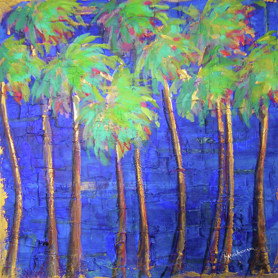 Palm Springs Painting - Palm Springs Getaway I by Kristen Abrahamson