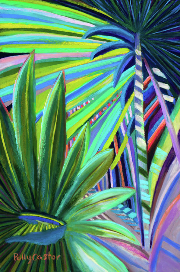 Palm Sunday Painting by Polly Castor