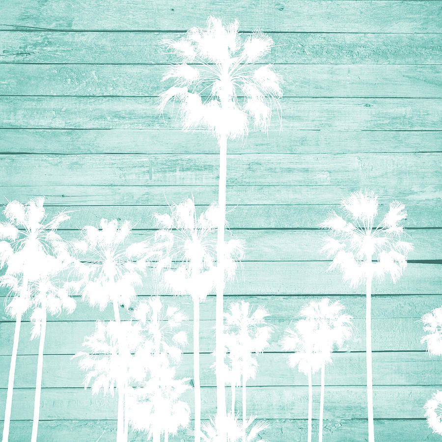 Palm Tree Design 238 Mixed Media by Lucie Dumas