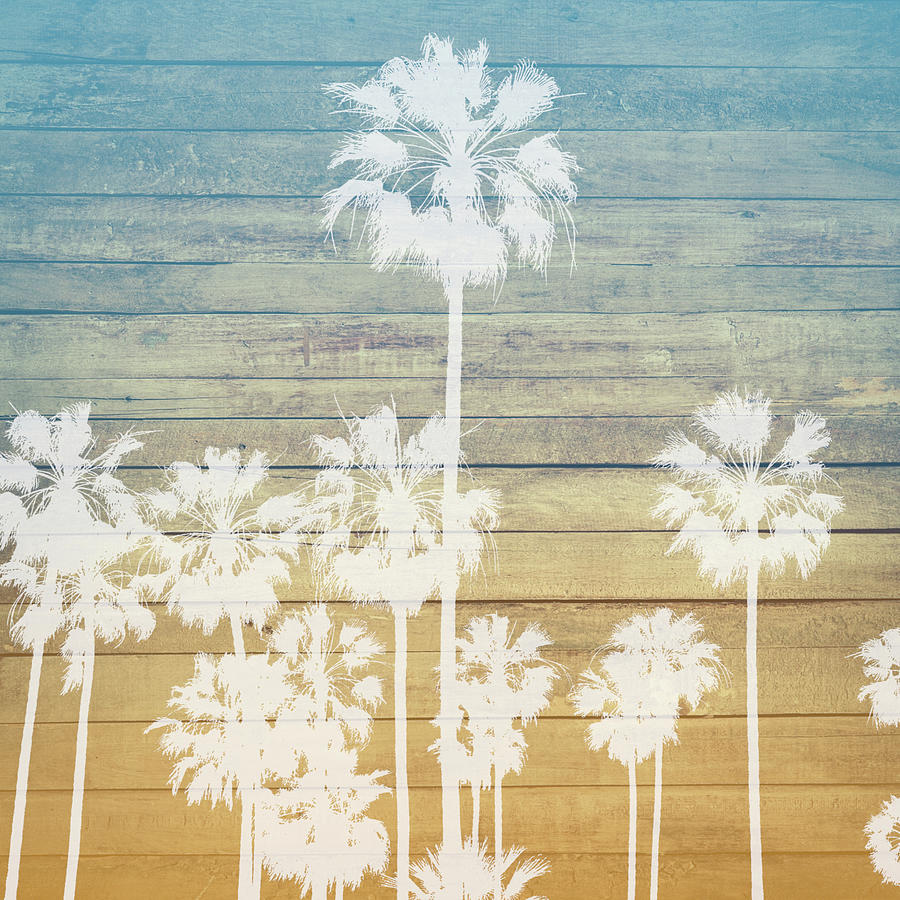 Palm Tree Design 239 Mixed Media by Lucie Dumas
