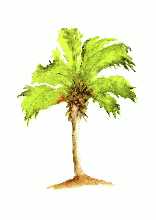 Palm Tree Number 6 Painting