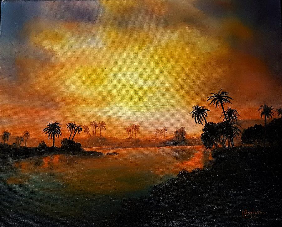 sunset on the nile アート セール