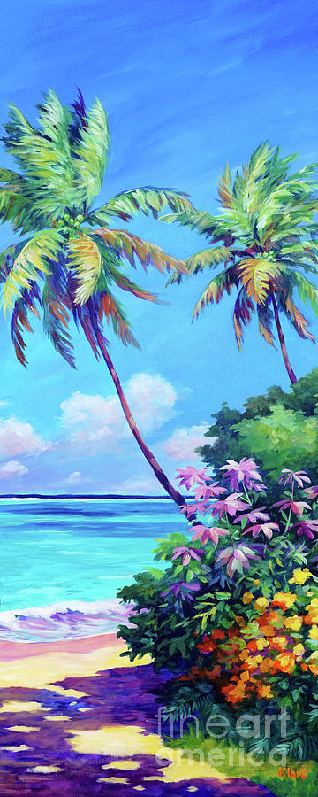 Palms 24x60 Painting