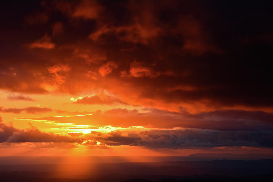 Palomar Mountain Sunset Photograph by Kyle Hanson