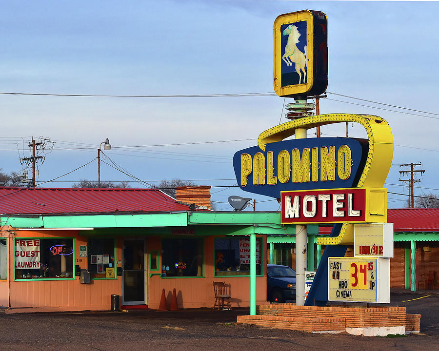 Palomino Motel Photograph by Jon Herrera