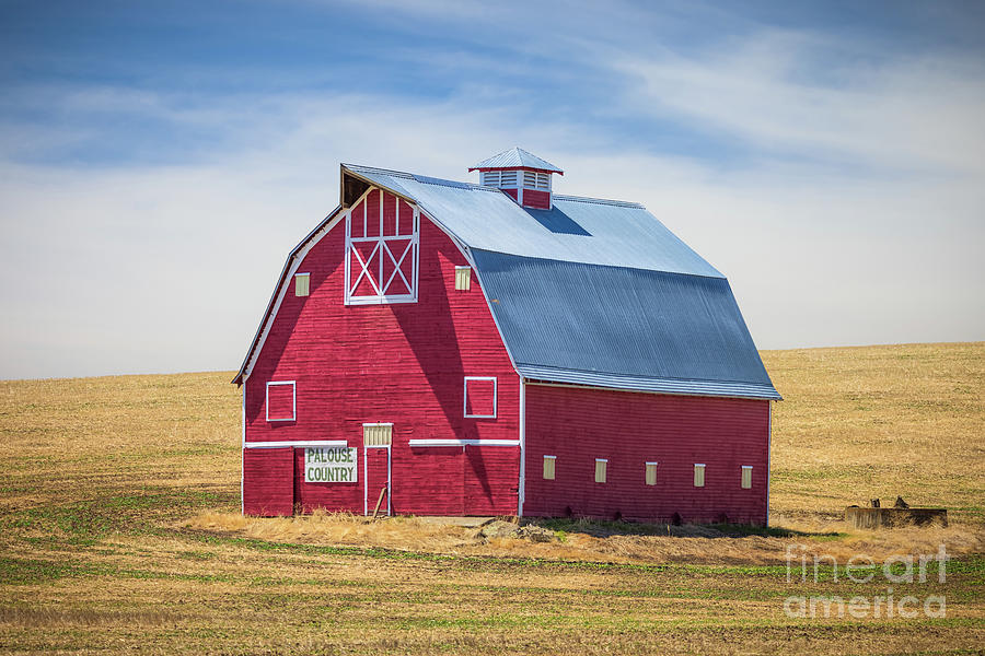 Palouse Country Barn Photograph by Inge Johnsson