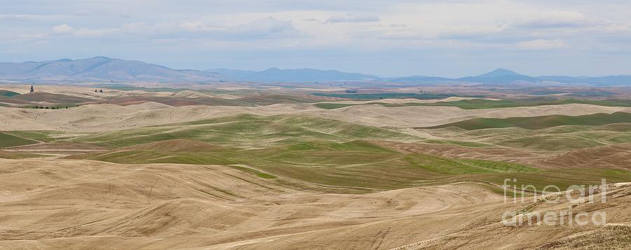 Palouse Panorama with Soft Colors Photograph by Carol Groenen