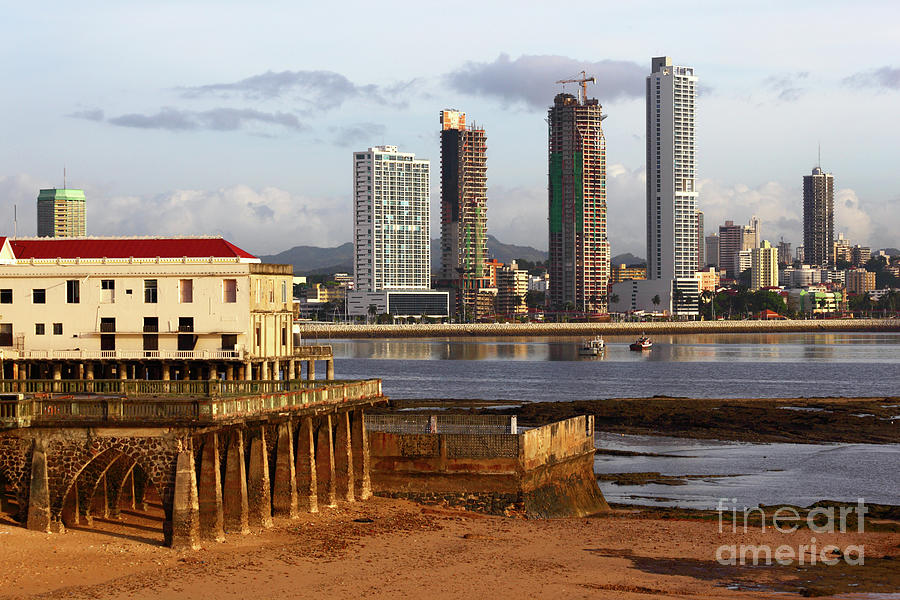 Panama City Contrasts Photograph by James Brunker