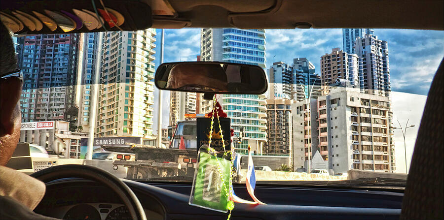 Panama City Panama by taxi Photograph by Tatiana Travelways Panama City Panama by taxi Photograph by Tatiana Travelways