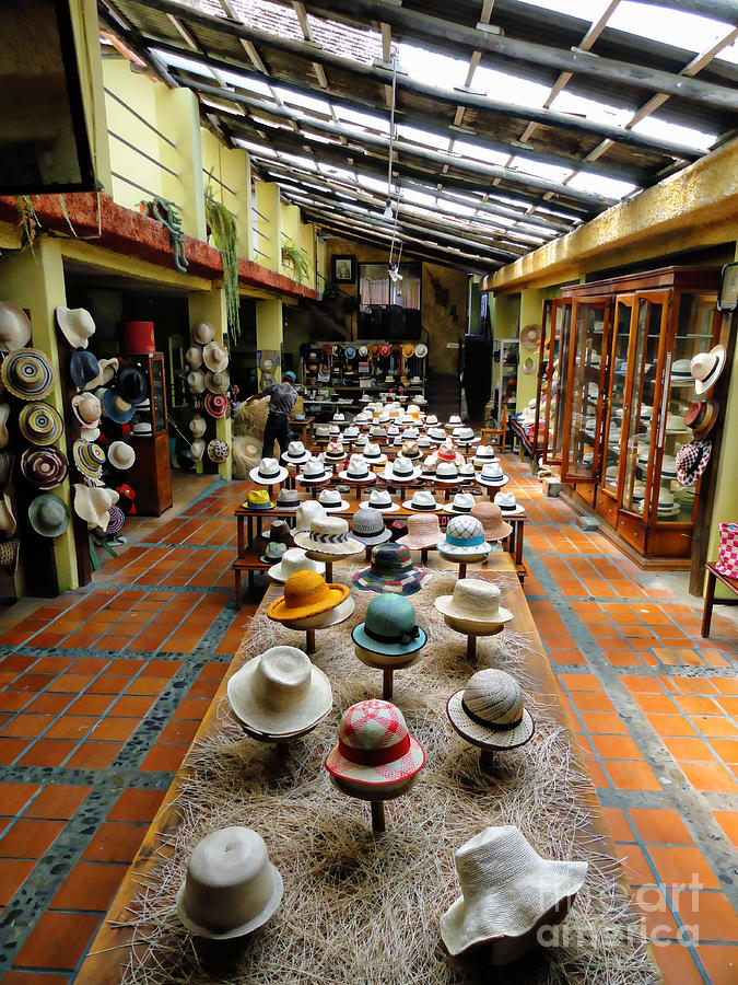 Panama Hats Are Made In Ecuador VIII Photograph by Al Bourassa