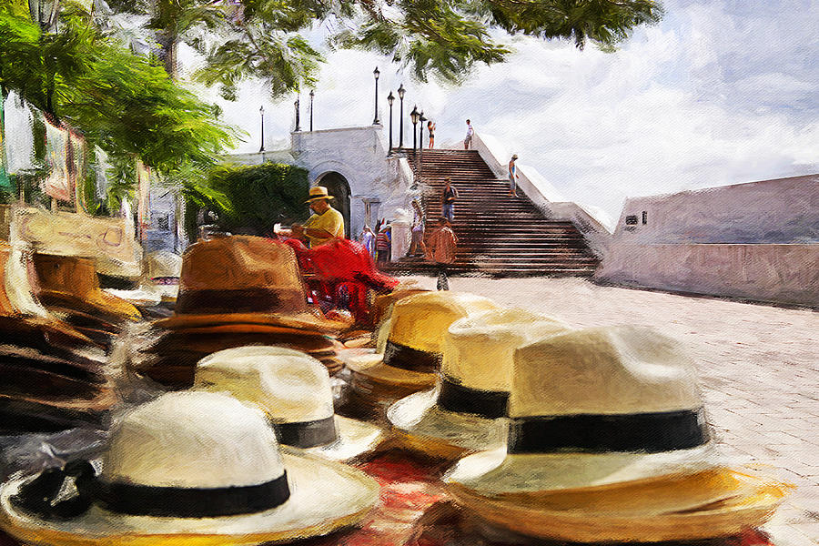 Panama Hats Photograph by Tatiana Travelways