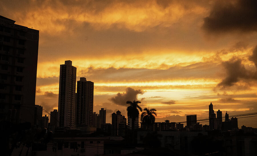 Panama Sunset Photograph by Iris Greenwell Panama Sunset Photograph by Iris Greenwell