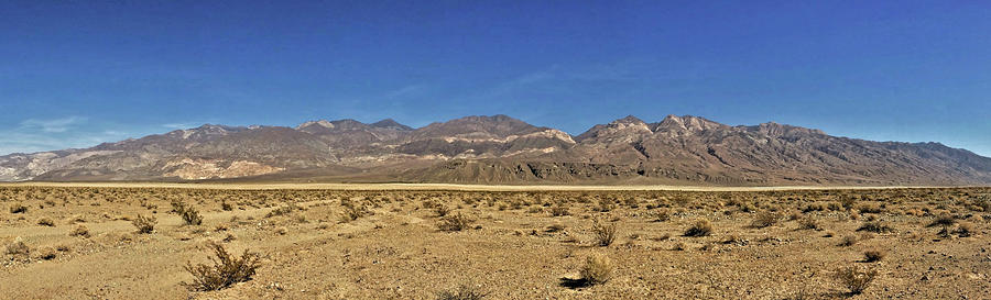 Death Valley Barrier Photograph by Brett Harvey