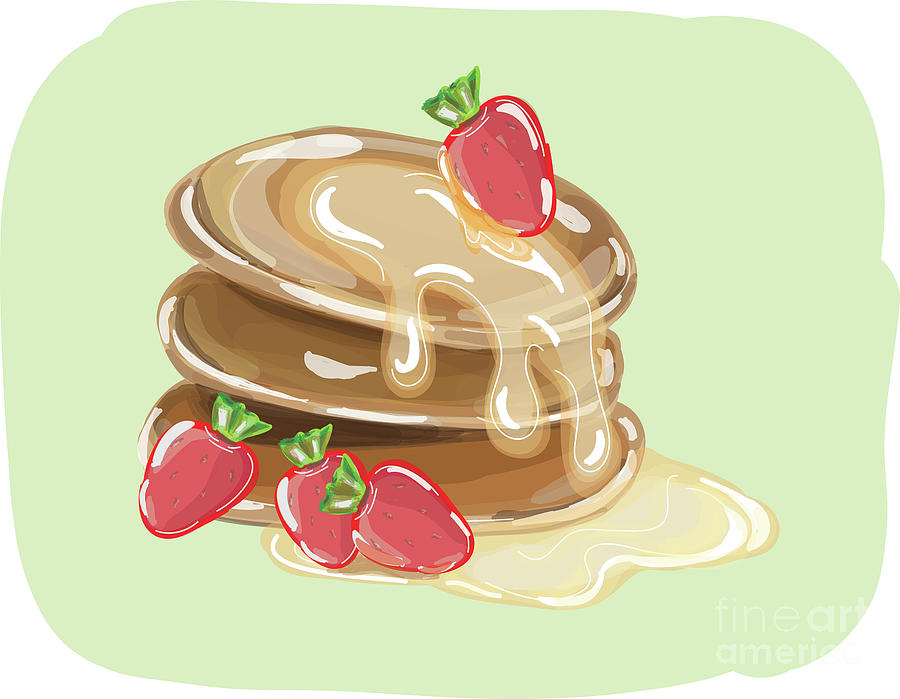 🍓 Cute Strawberry Pancake Hat 🥞