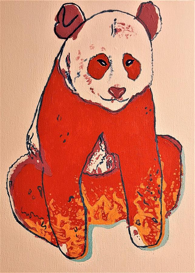 Panda Bear Painting by Ralph Root