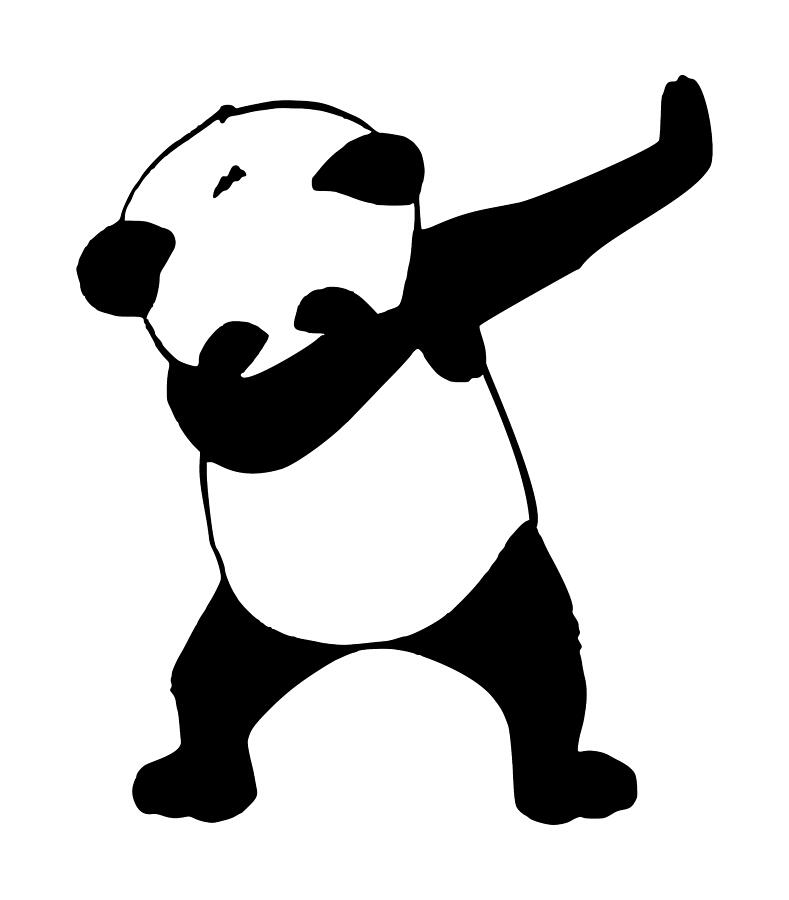 Panda Dabbing Digital Art by Fitri Apriliyani Panda Dabbing Digital Art by Fitri Apriliyani