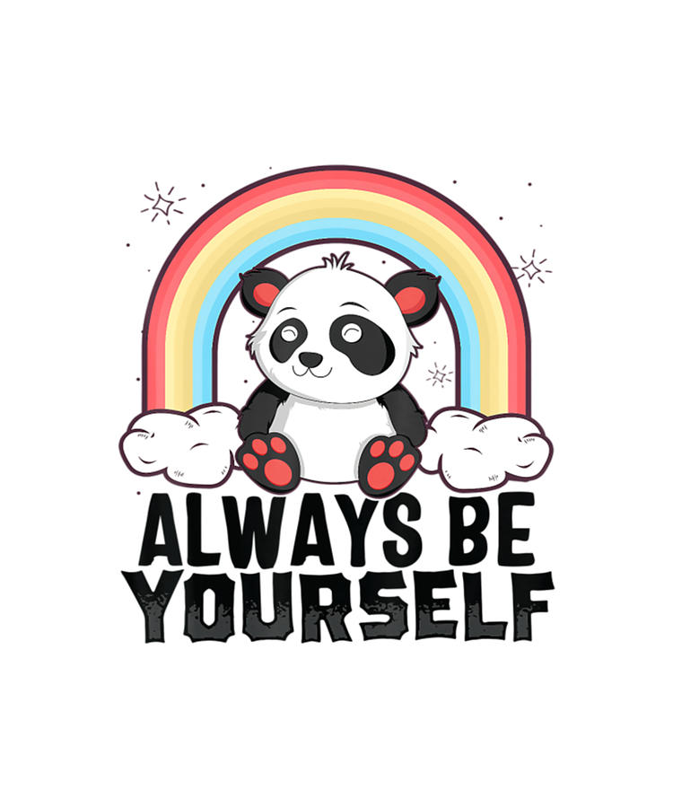 Panda Rainbow LGBT Digital Art by Tinh Tran Le Thanh | Pixels