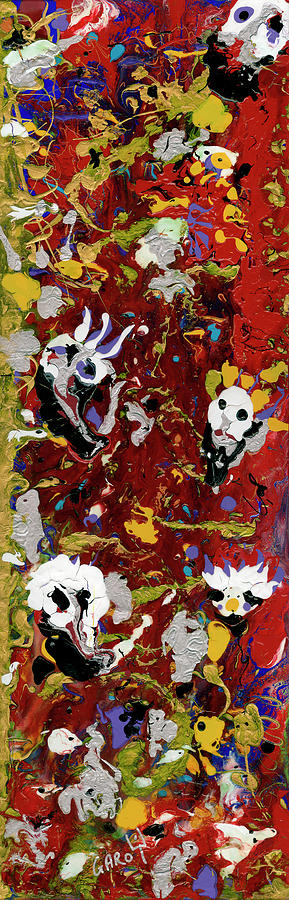 Pandamonium Painting by Garo Yepremian