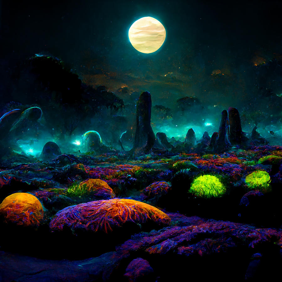 Pandora's Desert Digital Art by Mark Bennett | Fine Art America