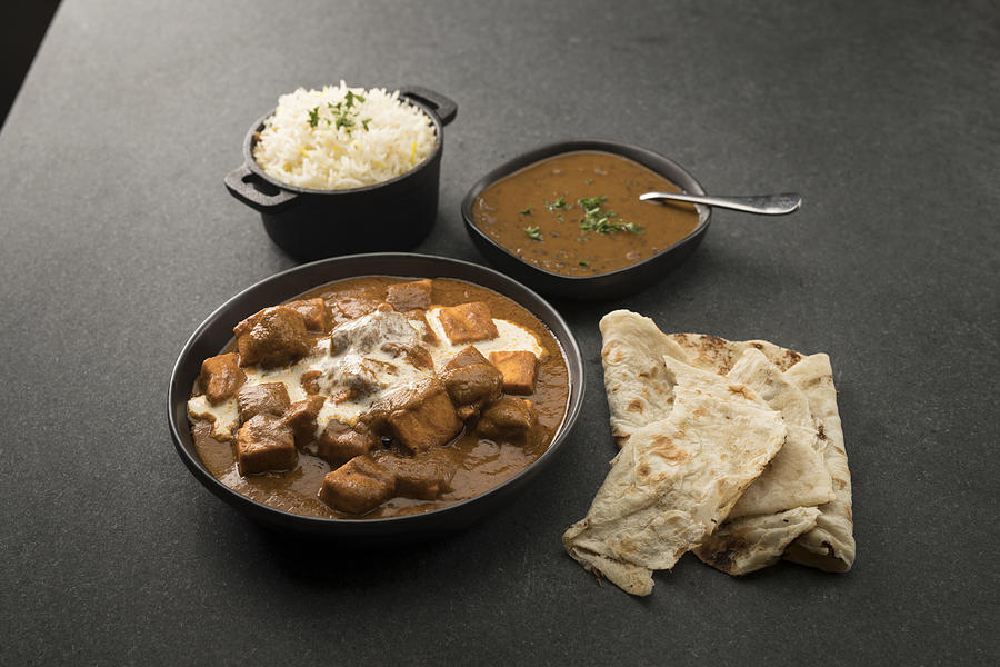 Paneer Butter Masala and Dal Makhani. Photograph by Jenner Images