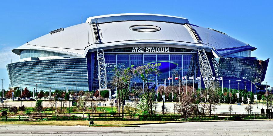 Pano of AT and T Stadium Photograph by Frozen in Time Fine Art ...