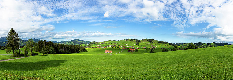 Panorama Appenzellerland Photograph by Andreas Levi