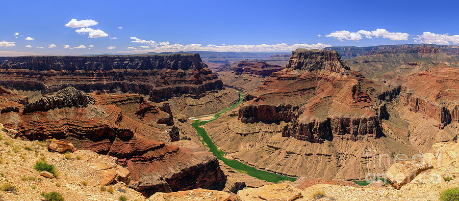 Panorama Confluence Point, Grand Canyon N.P, Arizona Photograph by Henk Meijer Photography