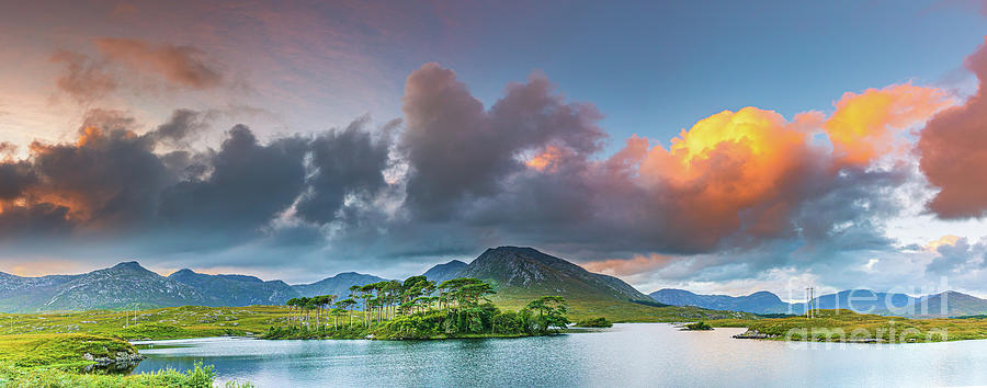Panorama from Derryclare Lough Photograph by Henk Meijer Photography