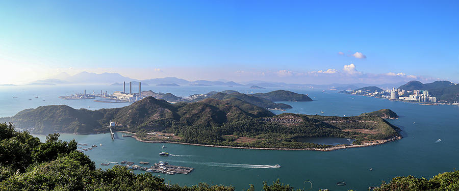 Panorama Lamma Island Hong Kong Sea Bay Photograph by Joey Li | Pixels